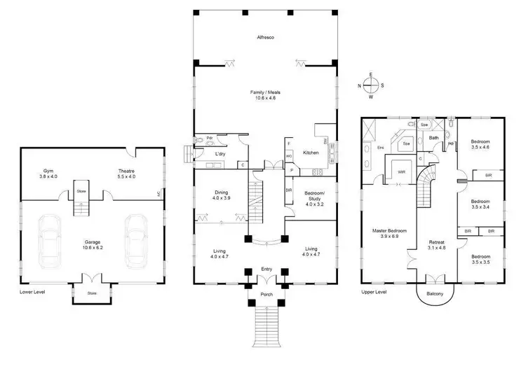 Floorplan of Homely house listing, 16 Hodgson Street, Kew VIC 3101