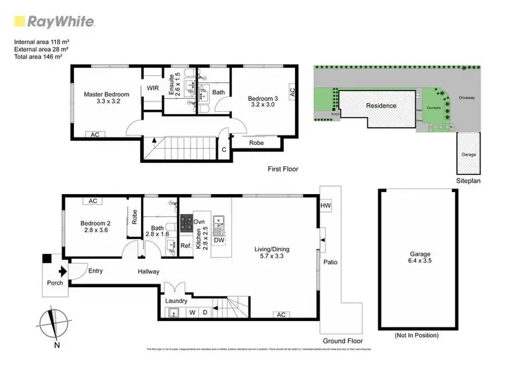 Floorplan of Homely townhouse listing, 2/17 Alexander Avenue, Oakleigh East VIC 3166