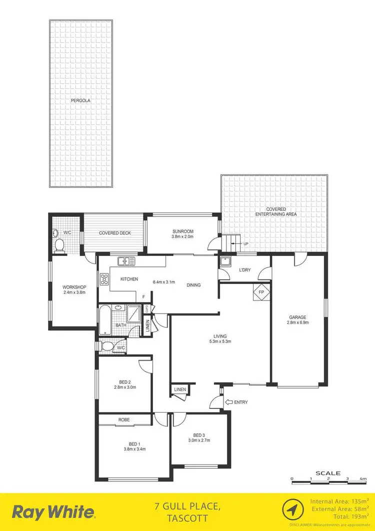 Floorplan of Homely house listing, 7 Gull Place, Tascott NSW 2250