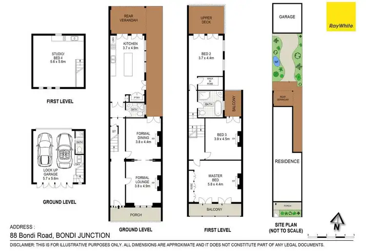Floorplan of Homely house listing, 88 Bondi Road, Bondi Junction NSW 2022