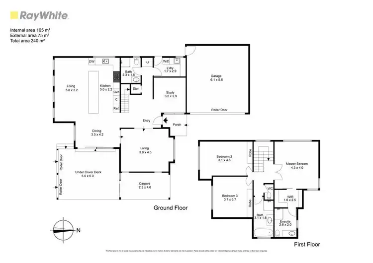 Floorplan of Homely townhouse listing, 2/22 Mallawa Street, Clayton South VIC 3169
