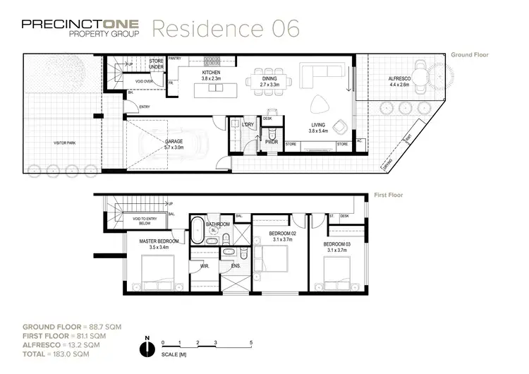 Floorplan of Homely house listing, 9C Moorlands Road, Hectorville SA 5073