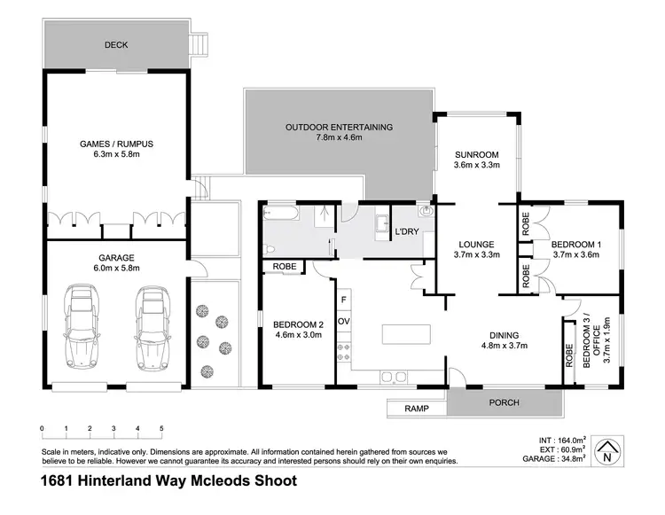 Floorplan of Homely house listing, 1681 Hinterland Way, Mcleods Shoot NSW 2479