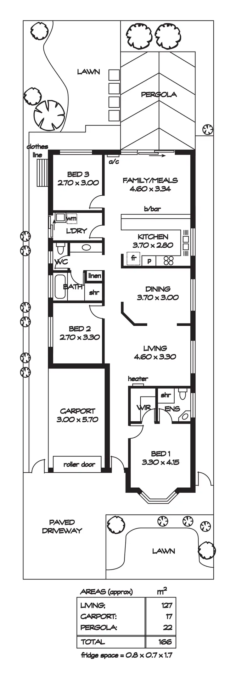 Floorplan of Homely house listing, 18 Dovecote Street, Oakden SA 5086