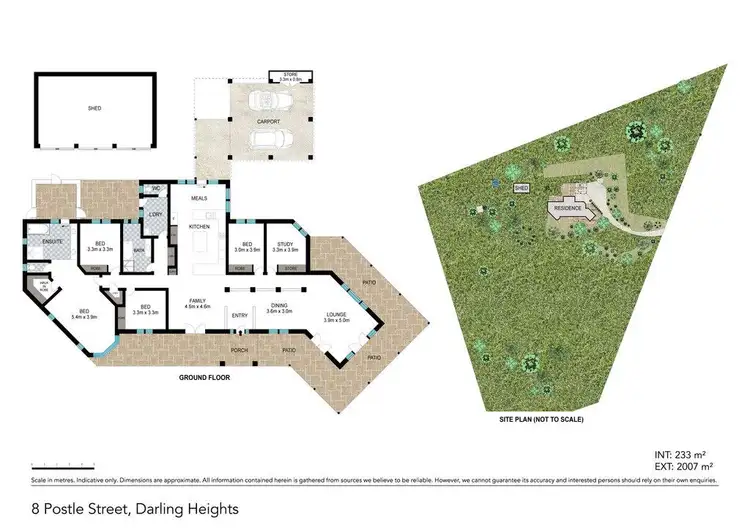 Floorplan of Homely house listing, 8 Postle Street, Darling Heights QLD 4350