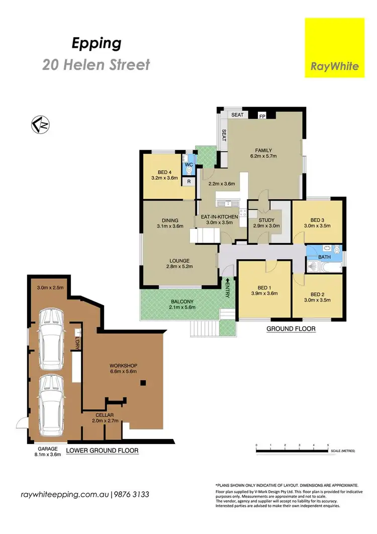 Floorplan of Homely house listing, 20 Helen Street, Epping NSW 2121