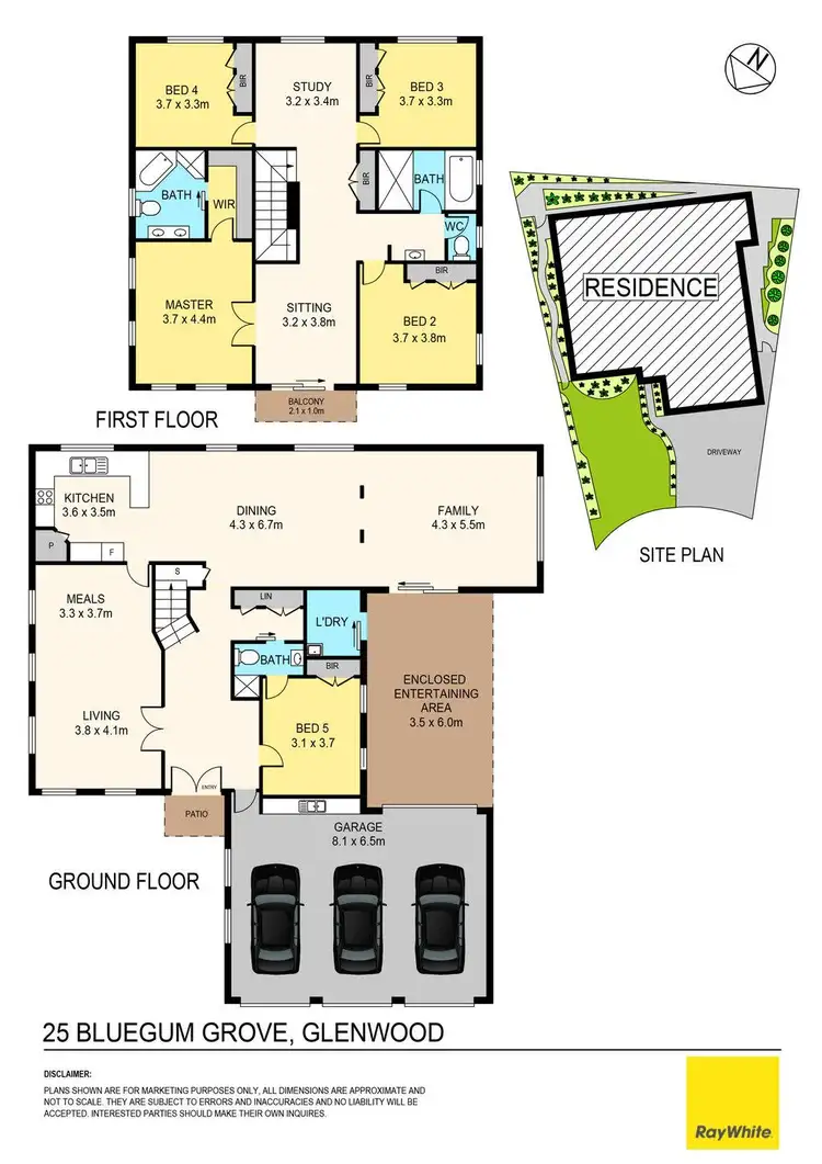 Floorplan of Homely house listing, 25 Bluegum Grove, Glenwood NSW 2768