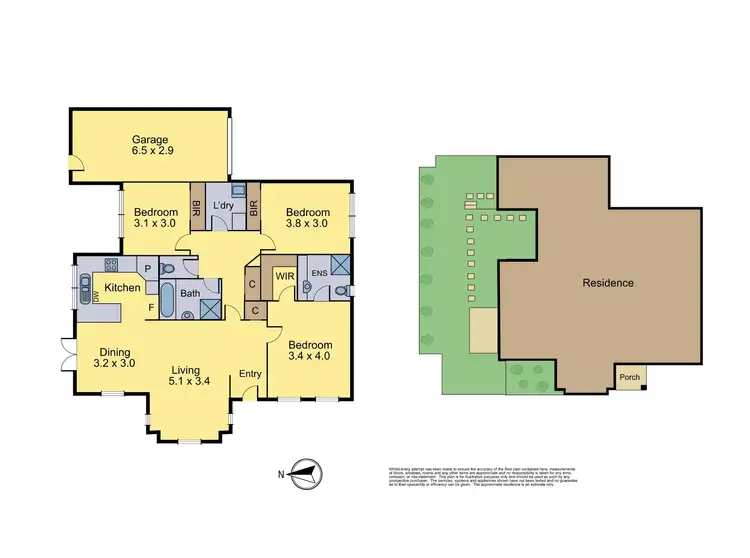 Floorplan of Homely townhouse listing, 11/330 Canterbury Road, Ringwood VIC 3134