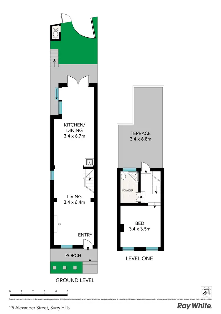 Floorplan of Homely house listing, 25 Alexander Street, Surry Hills NSW 2010