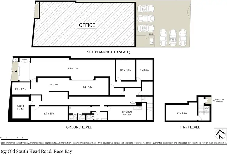 Floorplan of Homely other listing, 657 Old South Head Road, Rose Bay NSW 2029