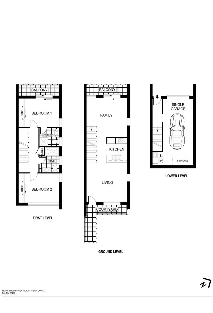 Floorplan of Homely house listing, 79/41 Philip Hodgins Street, Wright ACT 2611