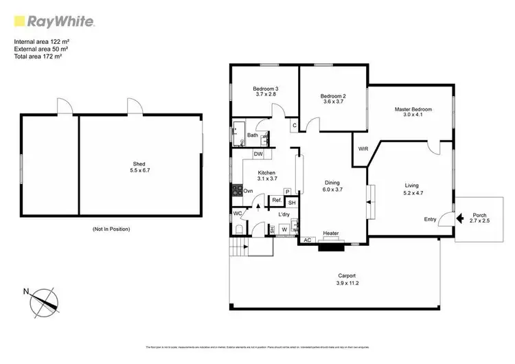 Floorplan of Homely house listing, 37 Woonah Street, Chadstone VIC 3148