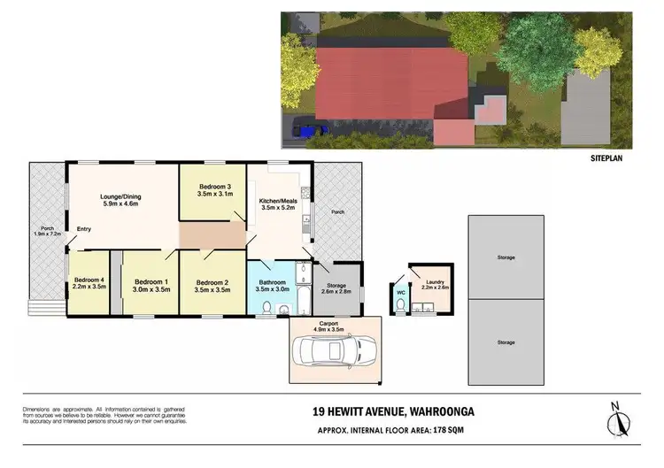 Floorplan of Homely house listing, 19 Hewitt Avenue, Wahroonga NSW 2076