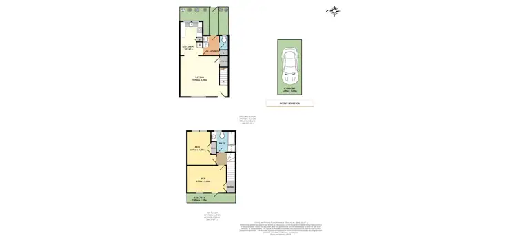 Floorplan of Homely unit listing, 3/1 Jellicoe Street, Cheltenham VIC 3192