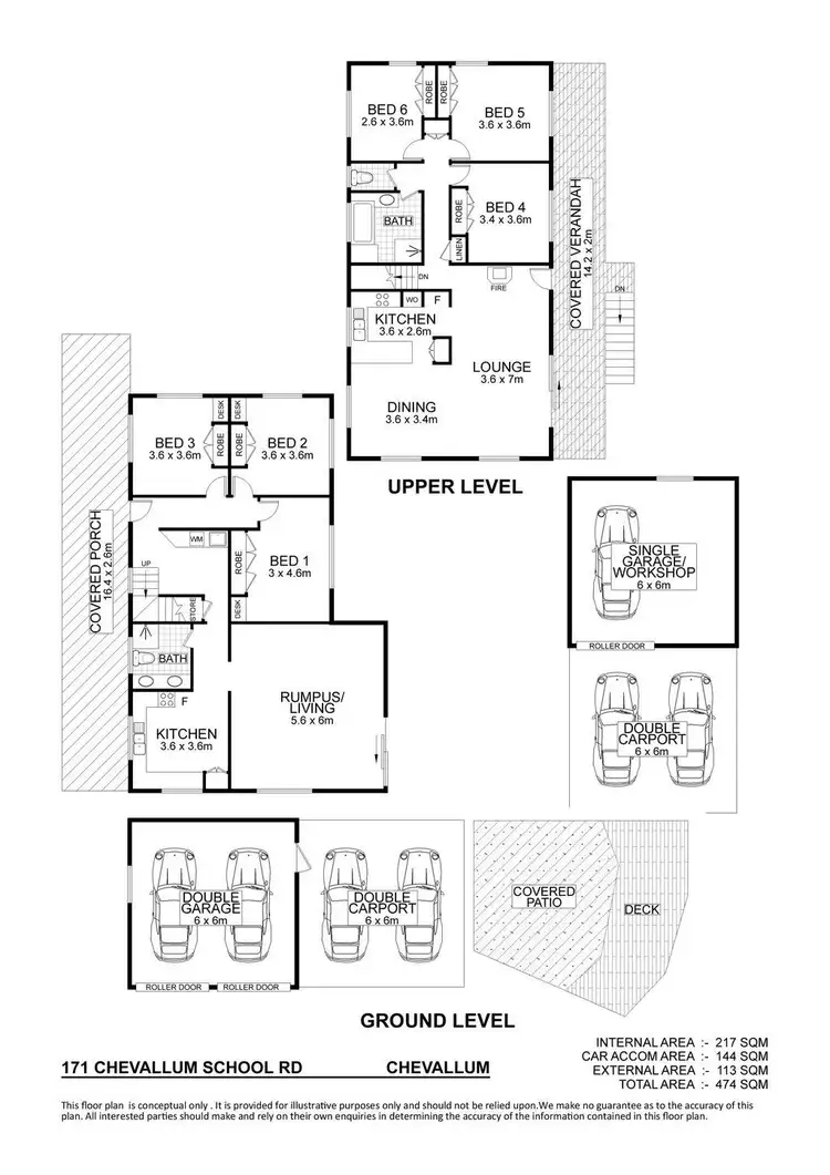 Floorplan of Homely house listing, 171-175 Chevallum School Road, Chevallum QLD 4555