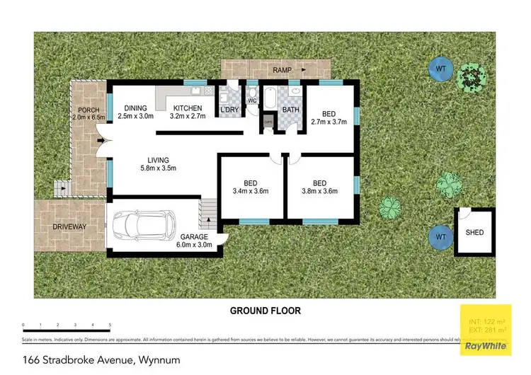 Floorplan of Homely house listing, 166 Stradbroke Avenue, Wynnum QLD 4178