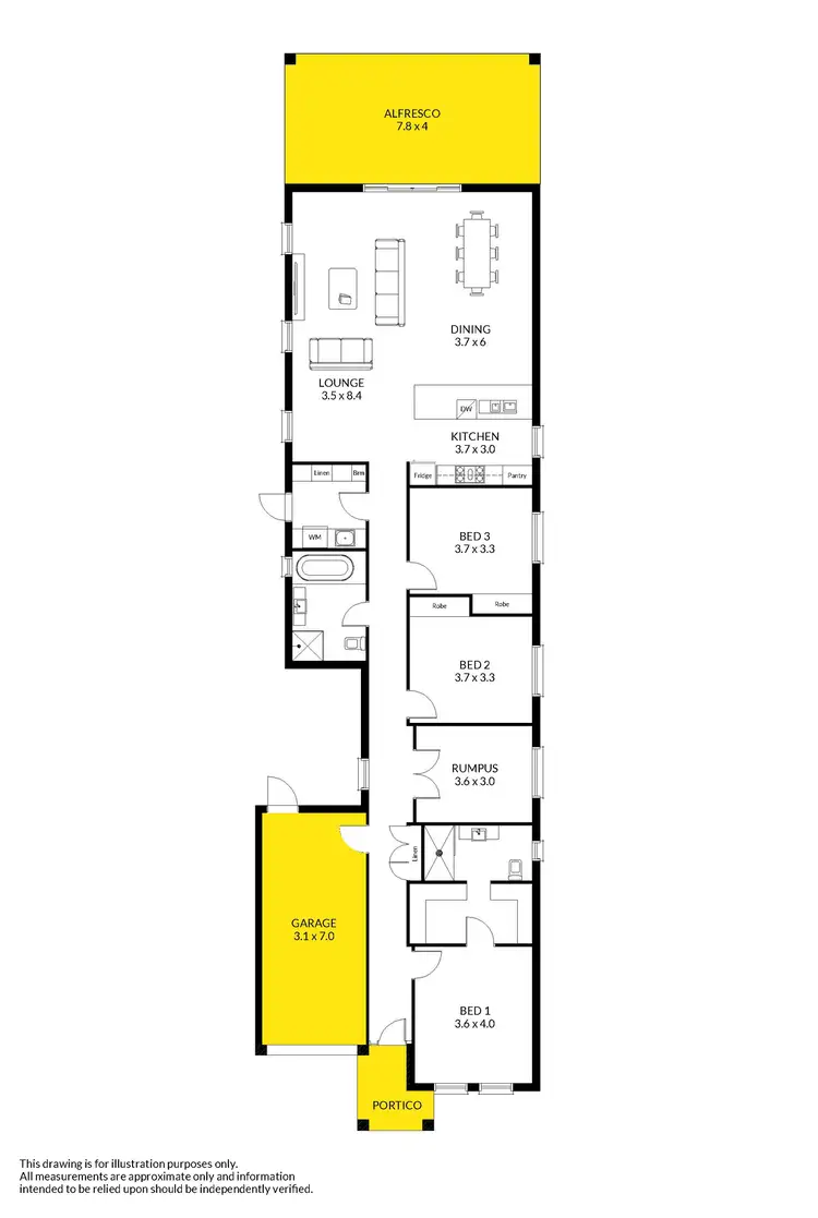 Floorplan of Homely house listing, 75A Wallala Avenue, Park Holme SA 5043