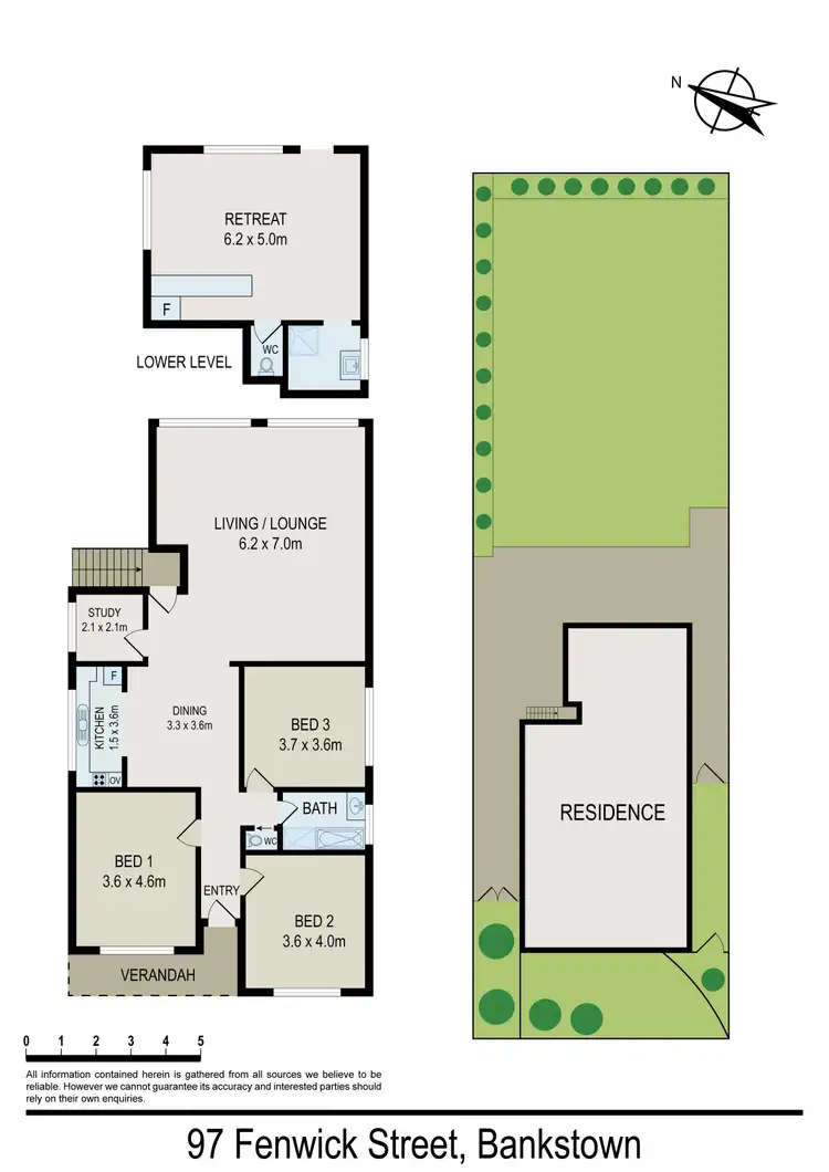Floorplan of Homely house listing, 97 Fenwick Street, Bankstown NSW 2200