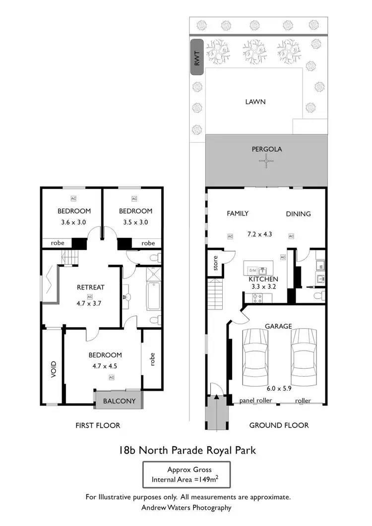 Floorplan of Homely house listing, 18B North Parade, Royal Park SA 5014