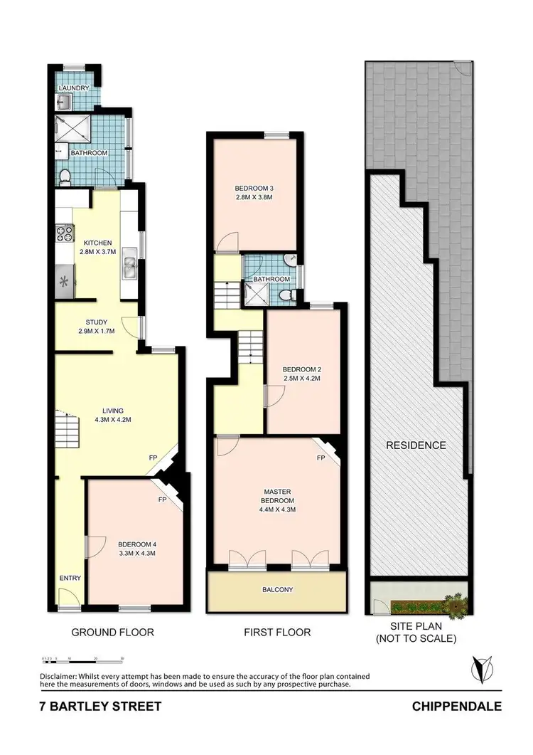 Floorplan of Homely house listing, 7 Bartley Street, Chippendale NSW 2008