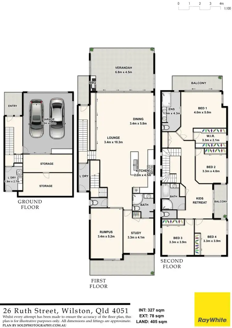 Floorplan of Homely house listing, 26 Ruth Street, Wilston QLD 4051