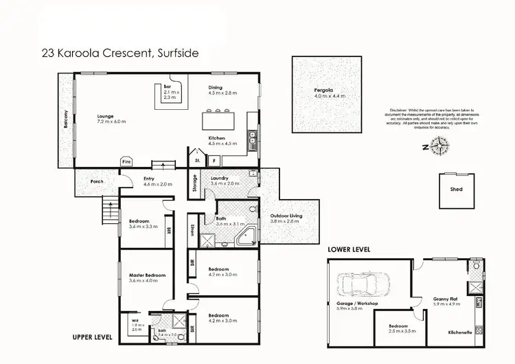 Floorplan of Homely house listing, 23 Karoola Crescent, Surfside NSW 2536