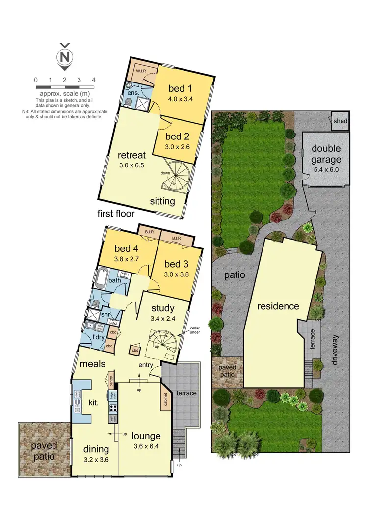 Floorplan of Homely house listing, 2 Monomeith Crescent, Mount Waverley VIC 3149