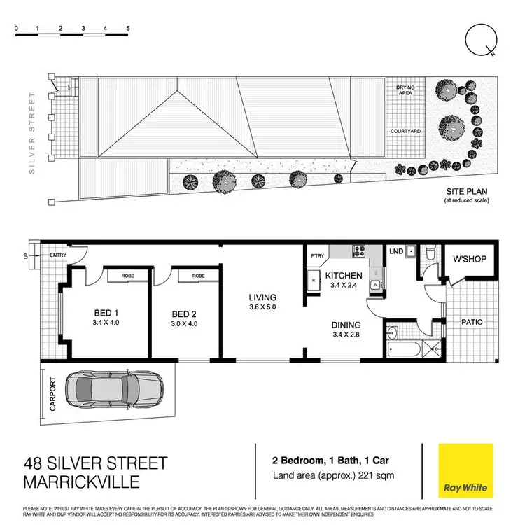 Floorplan of Homely house listing, 48 Silver Street, Marrickville NSW 2204