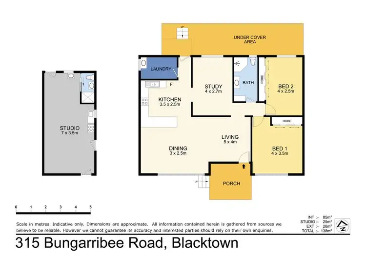 Floorplan of Homely house listing, 315 Bungarribee Road, Blacktown NSW 2148