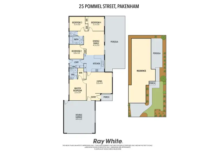 Floorplan of Homely house listing, 25 Pommel Street, Pakenham VIC 3810