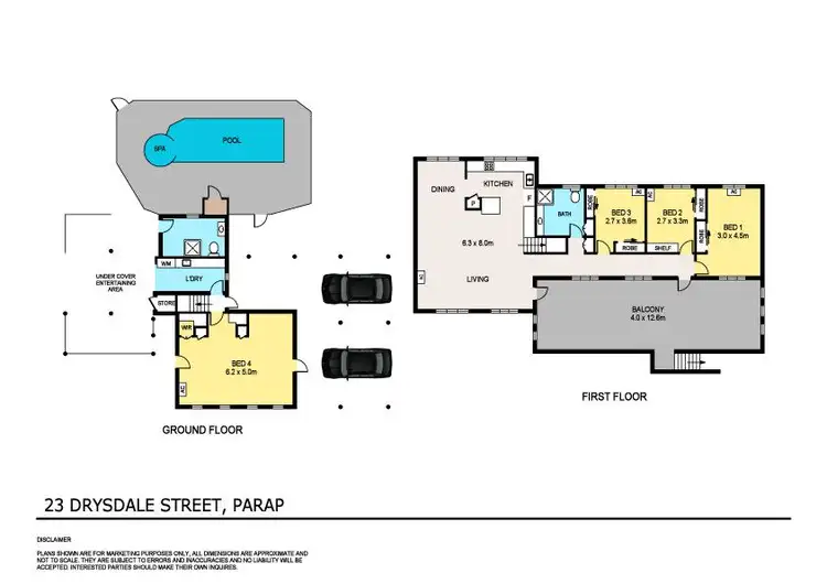 Floorplan of Homely house listing, 23 Drysdale Street, Parap NT 820