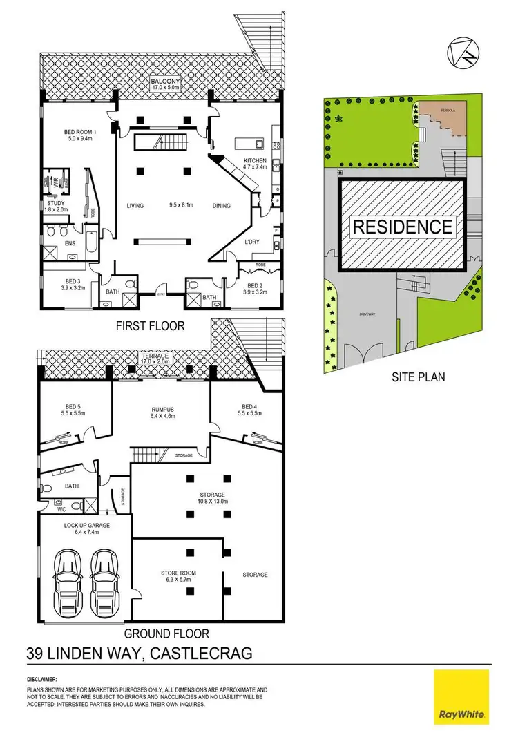 Floorplan of Homely house listing, 39 Linden Way, Castlecrag NSW 2068