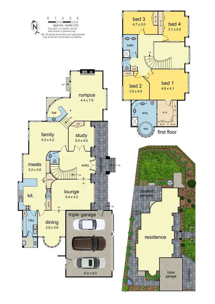 Floorplan of Homely house listing, 16 Iris Close, Mulgrave VIC 3170