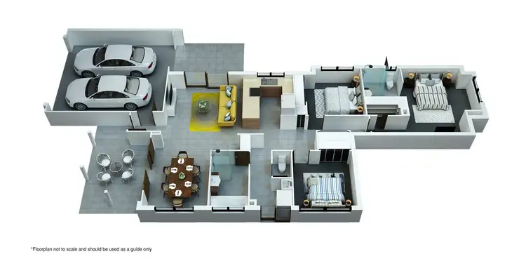 Floorplan of Homely unit listing, 1/2 Pepper Tree Circuit, Maroochydore QLD 4558