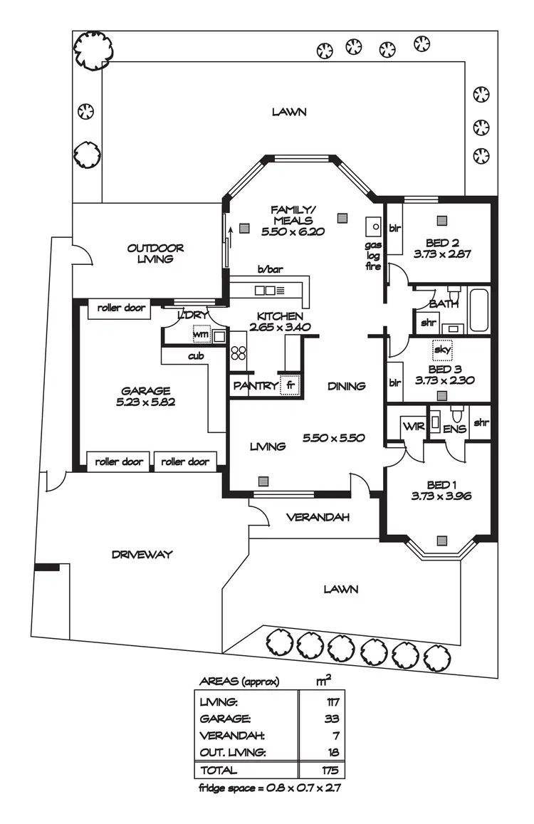 Floorplan of Homely house listing, 4 The Parkway, Klemzig SA 5087