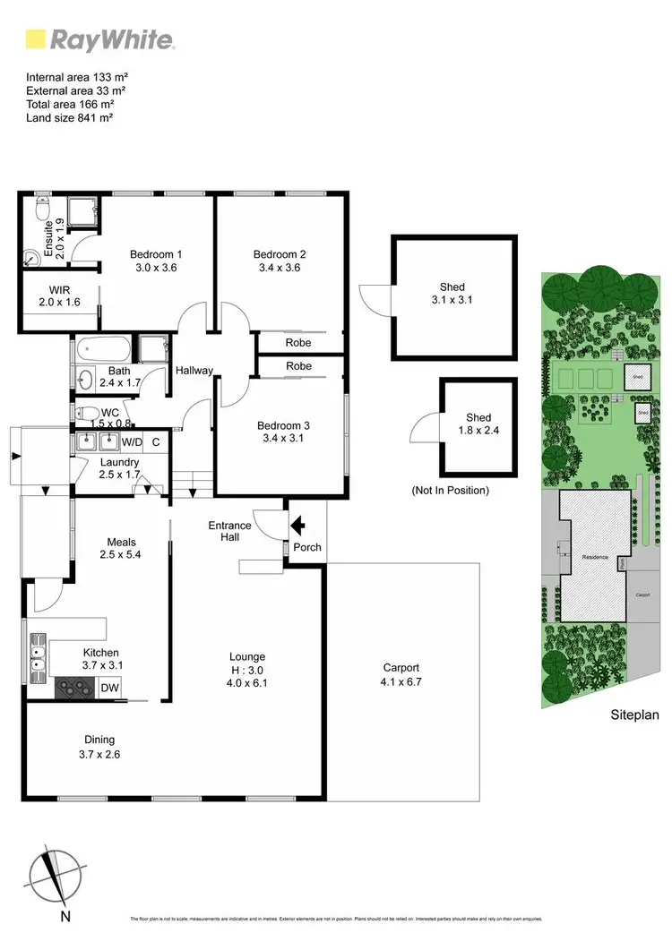 Floorplan of Homely house listing, 18 Oakpark Drive, Chadstone VIC 3148