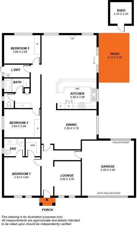 Floorplan of Homely house listing, 110 Navigator Drive, Northgate SA 5085