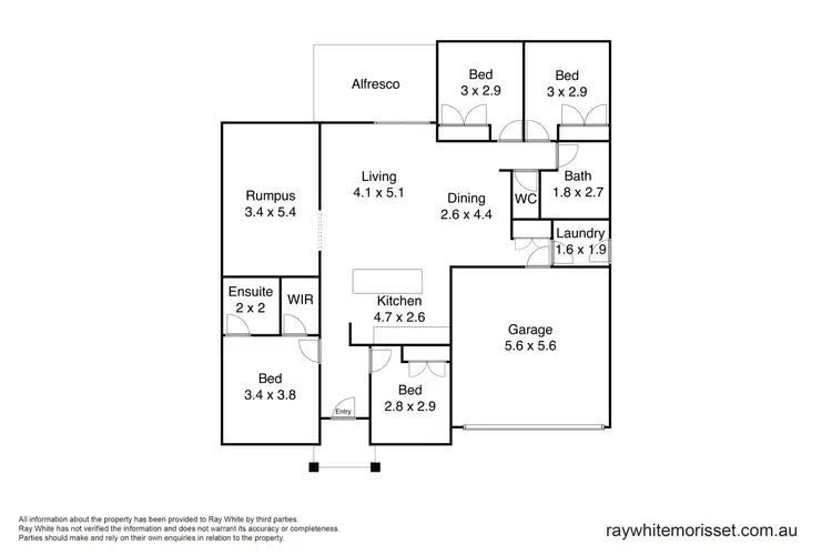 Floorplan of Homely house listing, 132 Awaba Street, Morisset NSW 2264