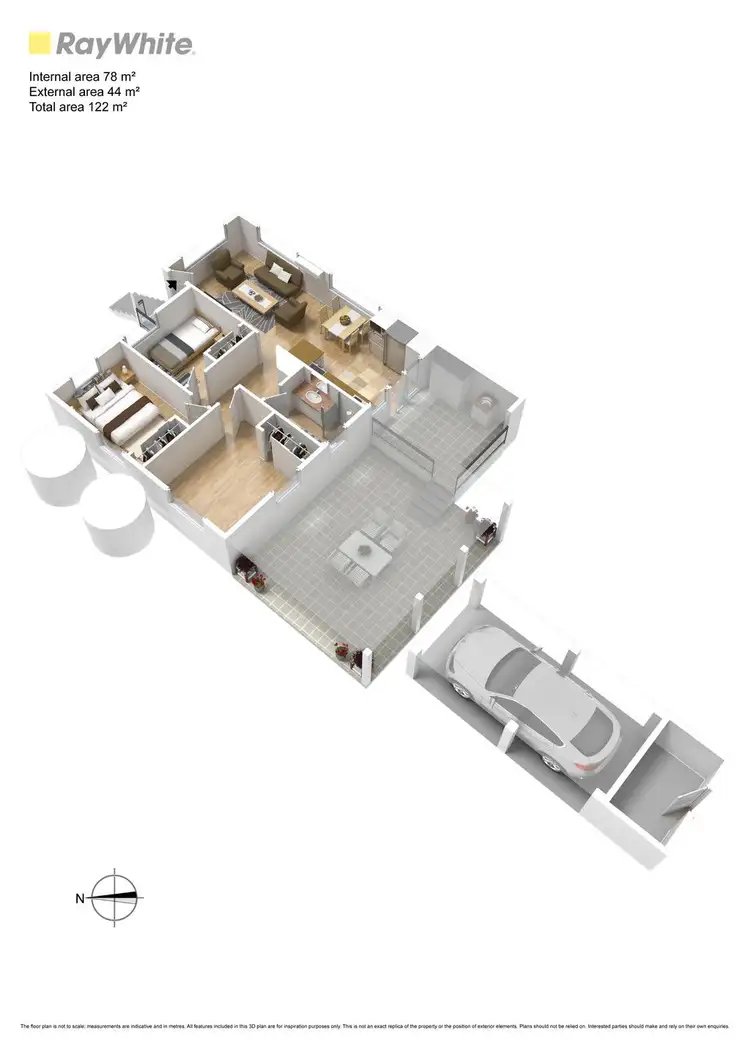 Floorplan of Homely house listing, 78 Wickham Street, Brighton QLD 4017
