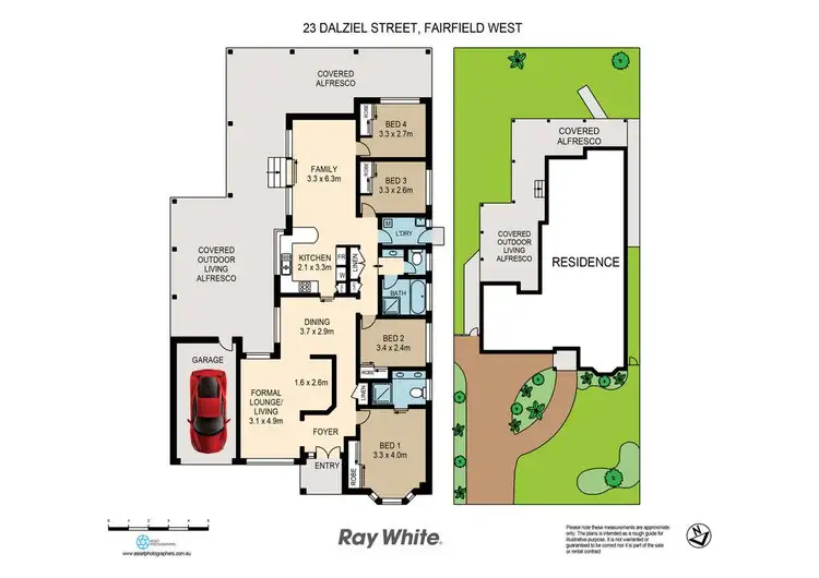 Floorplan of Homely house listing, 23 Dalziel Street, Fairfield West NSW 2165