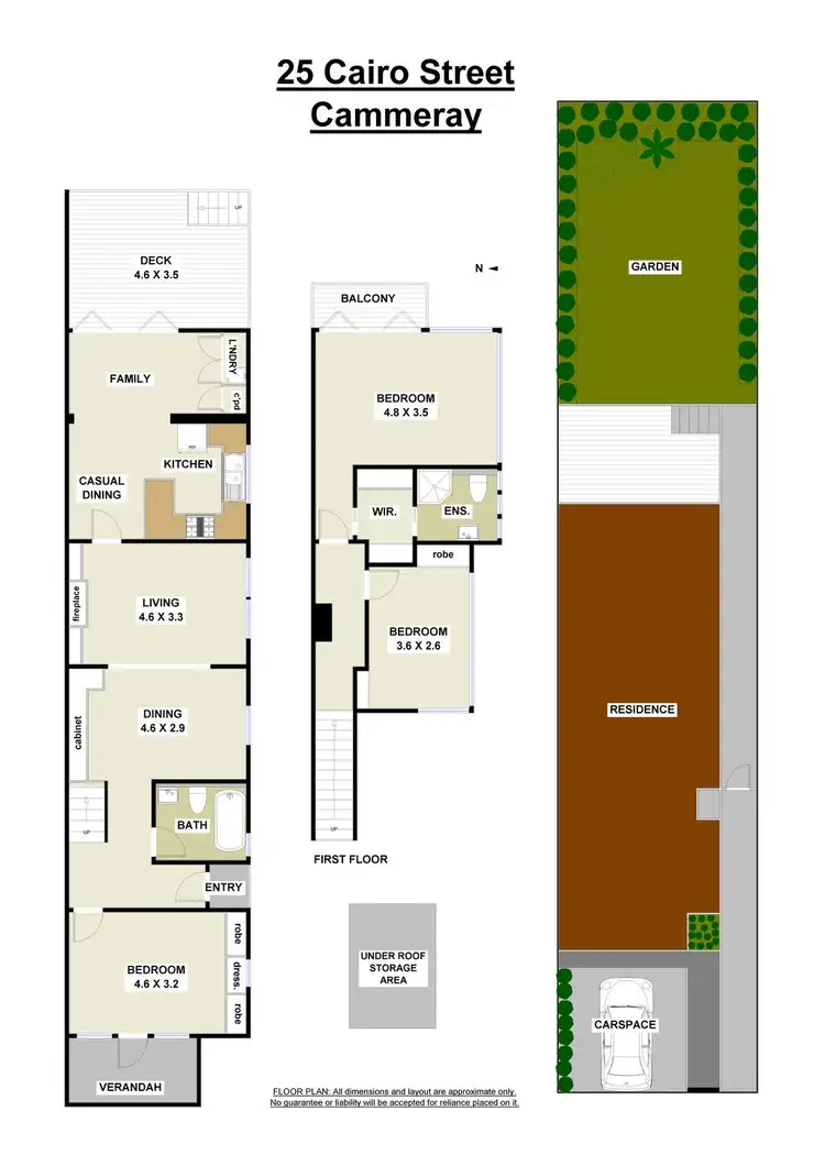 Floorplan of Homely other listing, 25 Cairo Street, Cammeray NSW 2062