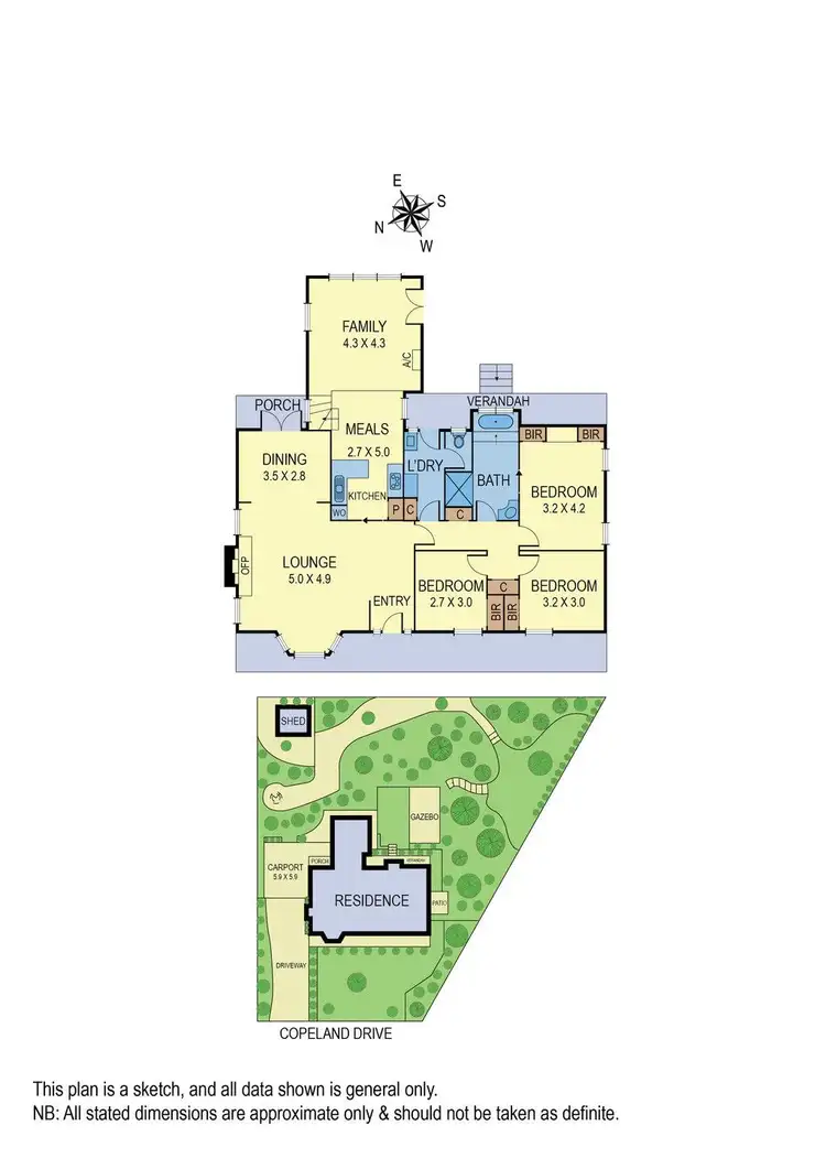 Floorplan of Homely house listing, 26 Copeland Drive, Montrose VIC 3765