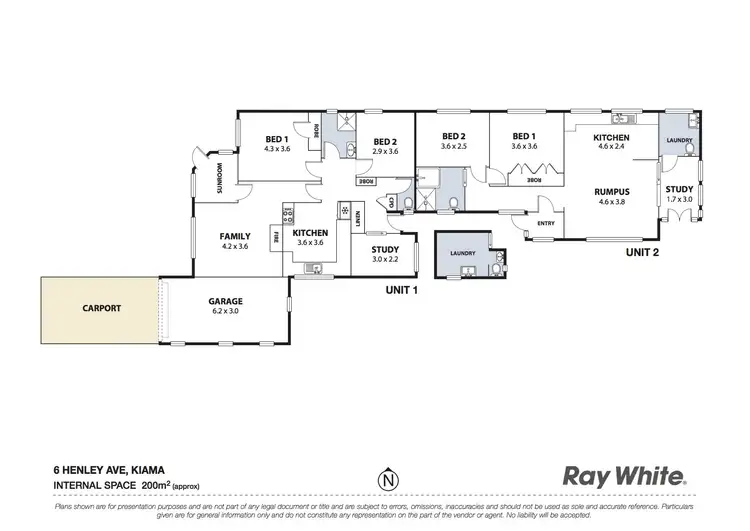 Floorplan of Homely house listing, 6 Henley Avenue, Kiama NSW 2533
