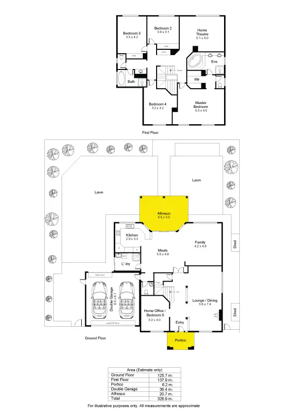 Floorplan of Homely house listing, 31 The Walk, Mawson Lakes SA 5095