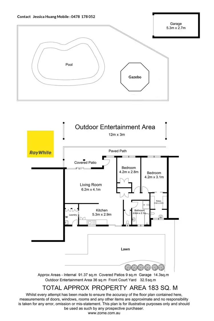 Floorplan of Homely apartment listing, 35/160 Bardon Avenue, Miami QLD 4220