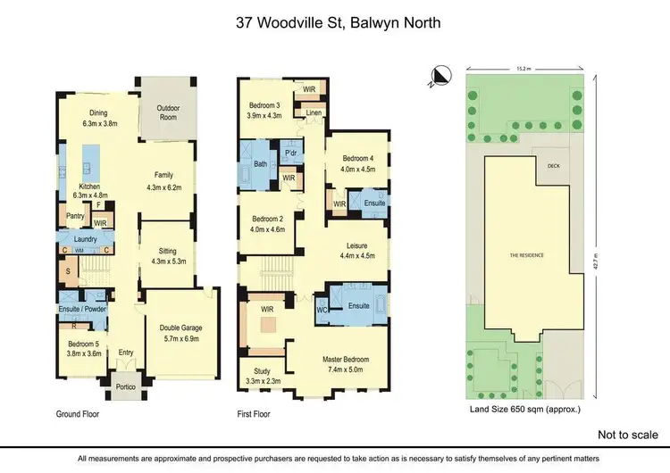 Floorplan of Homely house listing, 37 Woodville Street, Balwyn North VIC 3104