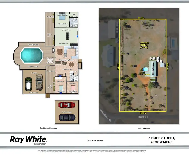 Floorplan of Homely house listing, 5 Huff Street, Gracemere QLD 4702