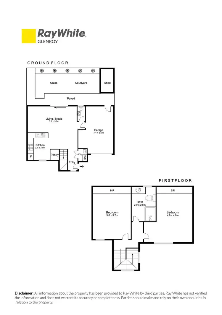 Floorplan of Homely townhouse listing, 5/14-16 Preston Street, Fawkner VIC 3060
