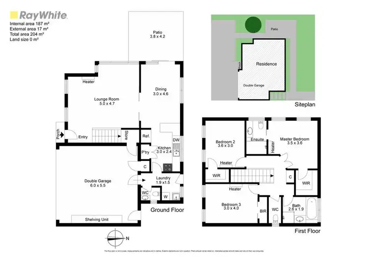 Floorplan of Homely townhouse listing, 4/7 Harpur Court, Oakleigh East VIC 3166