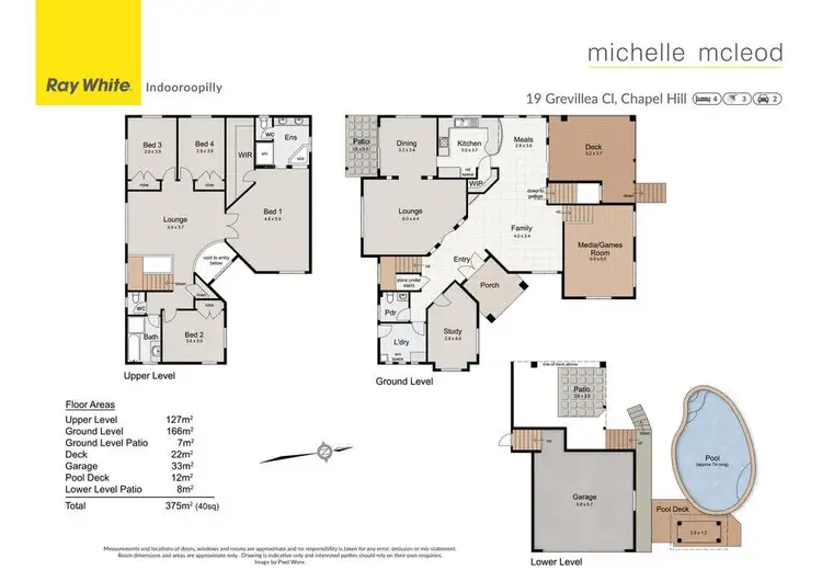 Floorplan of Homely house listing, 19 Grevillea Close, Chapel Hill QLD 4069